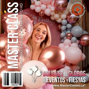 Curso Bouquet de Globos para Eventos y Fiestas