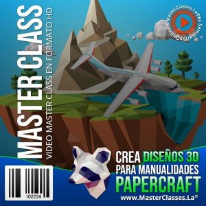 Curso Crea Diseños 3D para Manualidades Papercraft