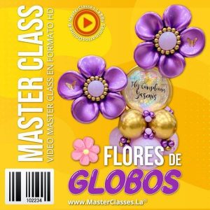 Curso Flores de Globos
