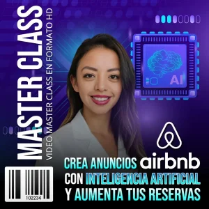 Curso Crea Anuncios Airbnb con Inteligencia Artificial y Aumenta tus Reservas